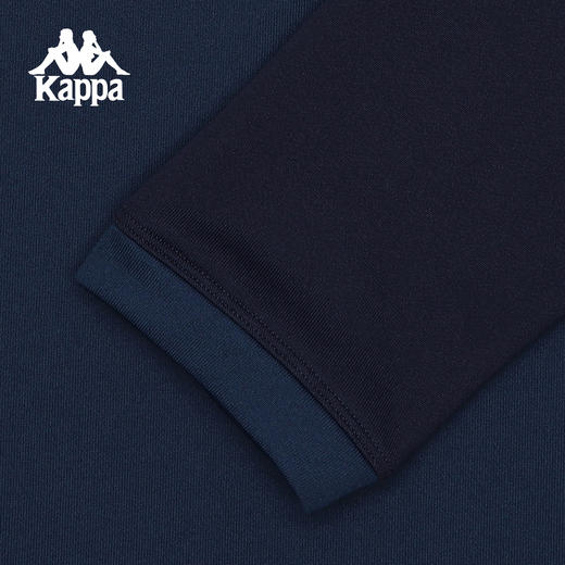Kappa 2025新款长袖男训练服秋季修身透气运动上衣女372B36W-A0B 商品图4