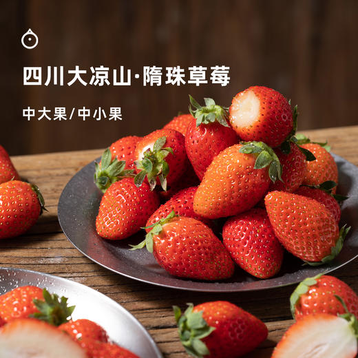 企鹅市集|四川大凉山 隋珠草莓多规格可选 香野草莓 脆嫩甜蜜 商品图0
