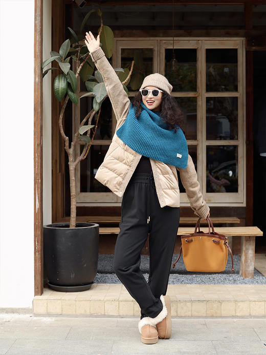 预售3天【男女款 成人羽绒裤】鹅绒填充 不挑身材,显高显瘦  百搭时尚有型 商品图2