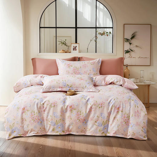 奥若拉 全棉印花三件套/四件套 商品图5