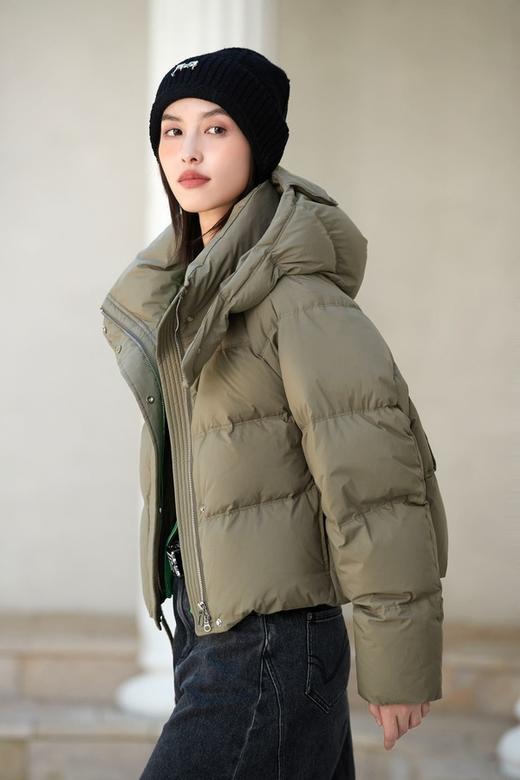 Kai & Kiera 个性时尚保暖短款羽绒服外套 21602 商品图1