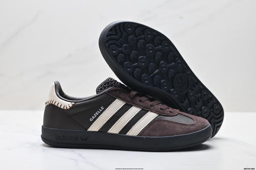 阿迪达斯adidas Gazelle INdoor三叶草休闲低帮板鞋JQ1747男女鞋 商品图3