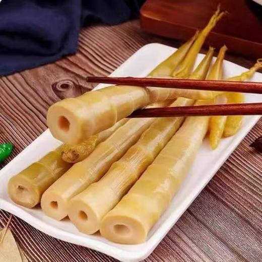 【1件起全国包邮】春之赋手剥笋开袋即食泡椒香辣竹笋（500g*1袋） 商品图1