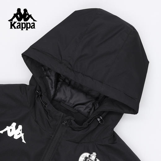 Kappa 2025新款尼斯训练长棉服休闲直筒保暖运动外套341Z4YW-005 商品图1