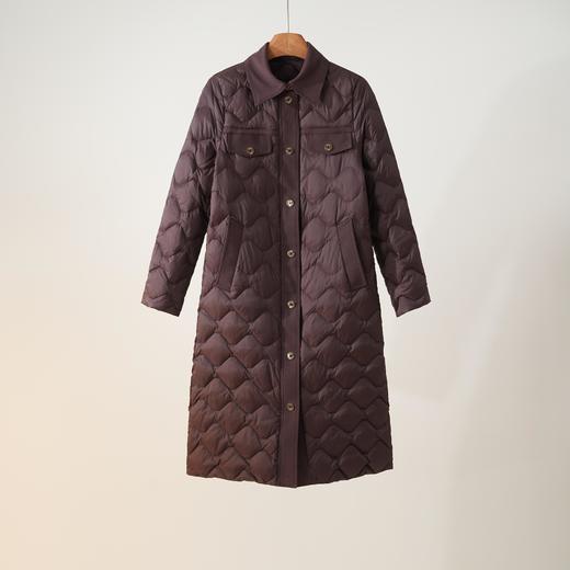 西子/90白鹅绒带腰带百搭显瘦长款羽绒服/YRYF0443 商品图2