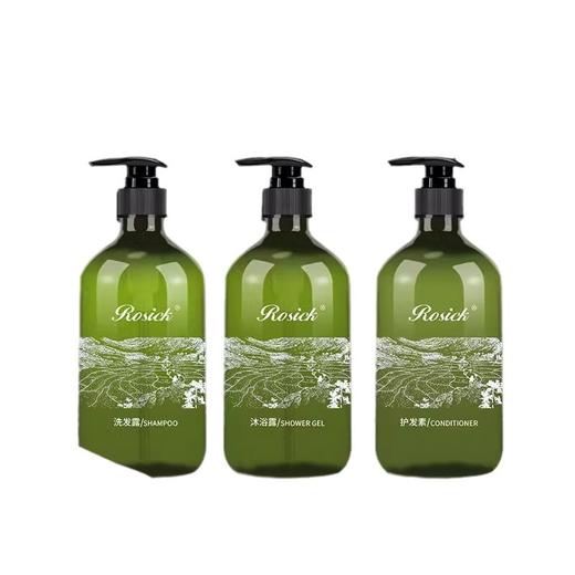 五星级酒店专用洗发水沐浴露护发素洗沐护套装500ml宾馆民宿用品 商品图4