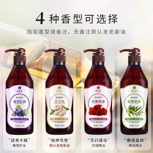 生姜精油按摩全身通经络老姜油开背推拿spa肩颈身体刮痧发热批发 商品图1