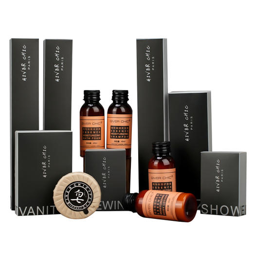 五星级高档酒店宾馆民宿专用一次性洗漱用品套装高档型纸盒装批发 商品图4