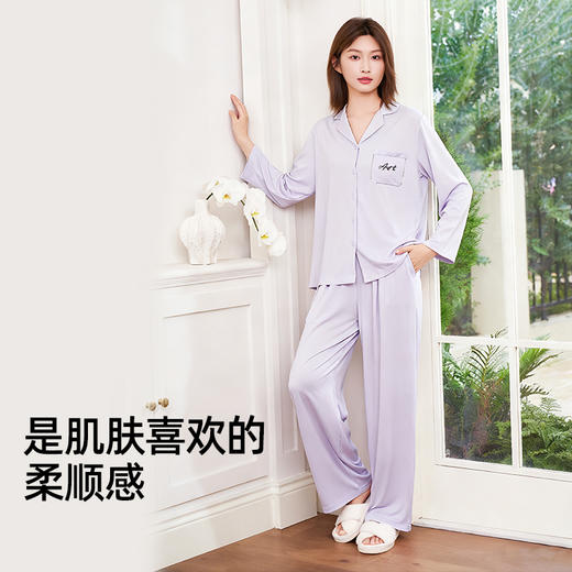 【商场同款】熳洁儿 结婚红品喜庆红情侣家居服秋冬莫棉开衫套装25703209/25703909 商品图4