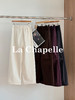 会员福利【梨形神裤】拉夏贝尔/La Chapelle版型超好~遮胯显瘦弯刀裤时尚百搭松紧腰工装风休闲长裤 商品缩略图5