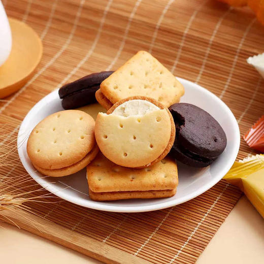 宝制果什锦口味夹心饼干120g 独立小包装 方便携带152913 商品图3
