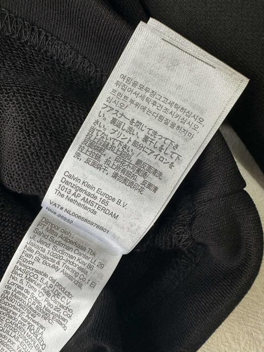 贝壳三 字母印花logo毛圈翻领卫衣辣妹短款宽松长袖上衣C120315 商品图12