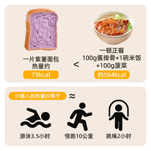 【云麦专享】全麦面包0脂肪无糖精速食早餐吐司整箱黑麦健康代餐休闲零食品 商品图9