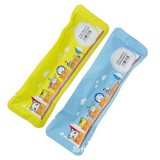 儿童一次性牙刷酒店民宿待客旅行小孩专用动漫软毛舒适握柄刷牙 商品图4