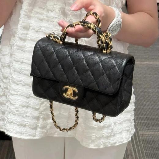 年度重磅  25b手柄minicf  意大利进口元皮  手提斜挎包 商品图1