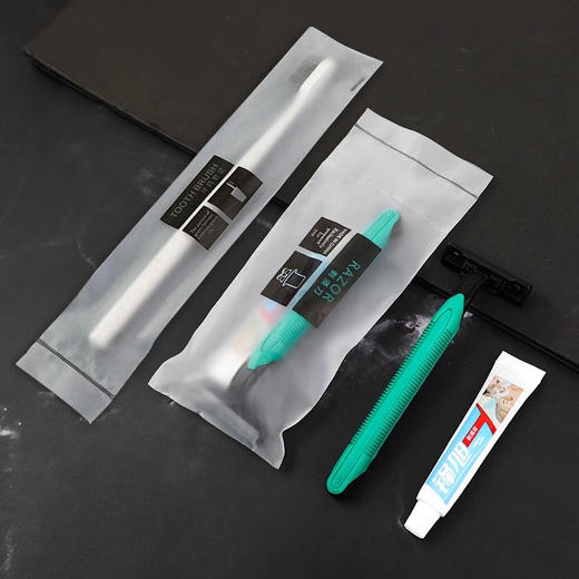 酒店专用一次性牙刷带牙膏洗漱用品套装民宿宾馆客房用品消耗品 商品图2