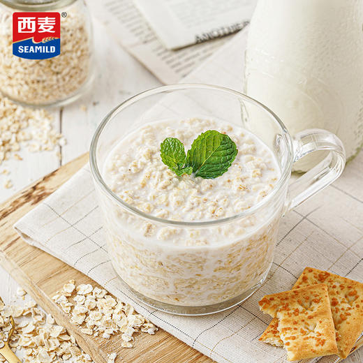 西麦 有机燕麦片 高膳食纤维 易冲泡 软糯顺滑 独立包装 商品图8