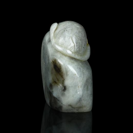 孤品017469昌化石荷钮巧色随形章藏书章闲章-3.6*2.0*4.6cm 商品图3