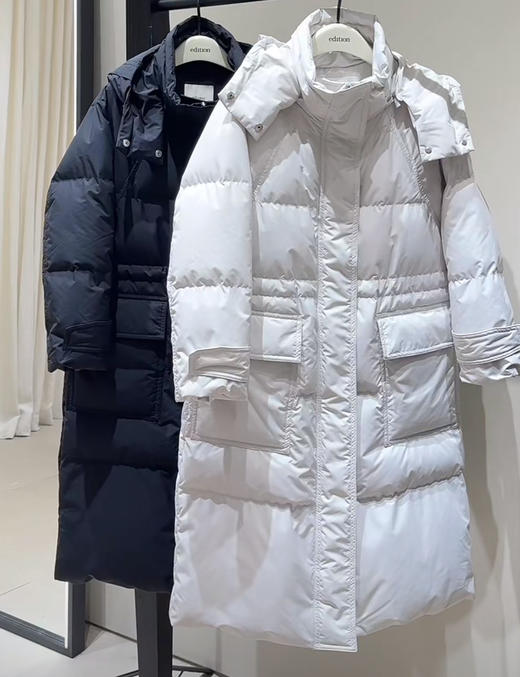 123-7 ed长款冬季鹅绒服 商品图2