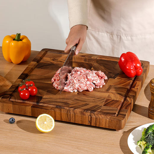 Lc living泰国进口相思木菜板家用实木砧板厨房切菜板揉面案板加厚 商品图1