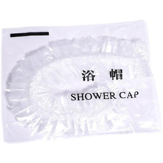 一次性浴帽加厚加大号女防水洗澡用酒店专用松紧式单独包装防油烟 商品图2