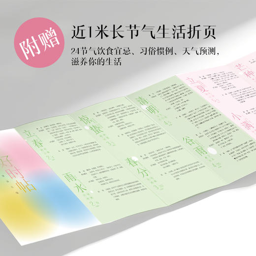 【樊登好书】二十四节气（作者亲签+古风刷边+收藏邮票4枚+刷边+折页） 商品图3