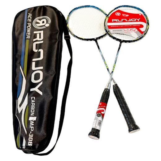 YMP-308润健碳玻一体羽毛球拍户外运动羽毛球对拍 商品图1