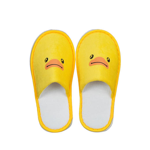 儿童一次性拖鞋酒店宾馆居家待客旅行加厚防滑舒适小孩卡通棉拖鞋 商品图4