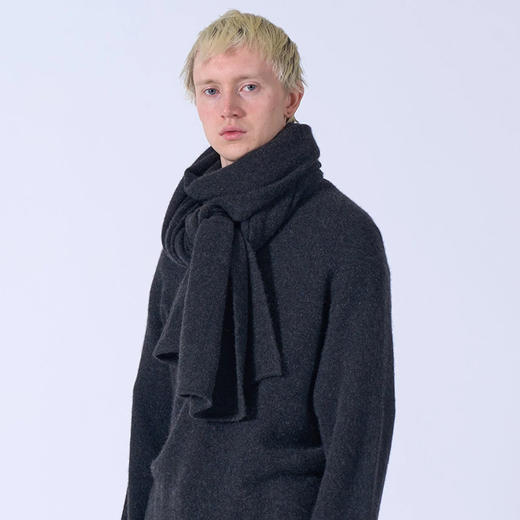 YOKE Cashmere Long Stole 超纤细羊绒围巾 商品图1
