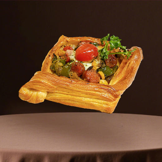 黑松露爆汁脆肠可颂 商品图0