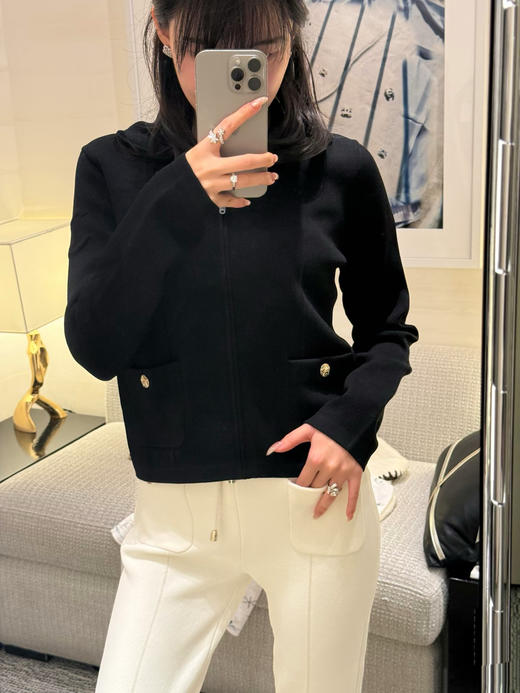 香奈儿 25秋冬新款 连帽拉链外套（TM) 商品图3