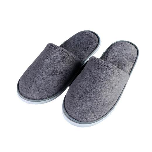 酒店一次性拖鞋秋冬珊瑚绒加厚防滑家用待客旅游高档宾馆民宿用 商品图4