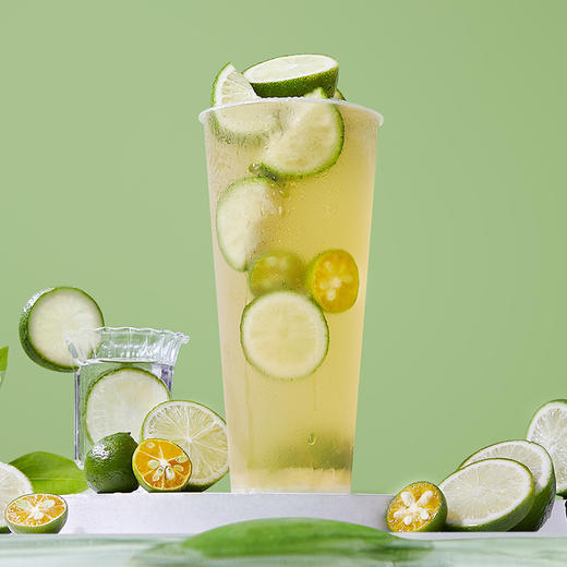 味群金桔柠檬果味粉1kg速溶冲泡即饮果汁粉摆摊奶茶店自助果汁 商品图3