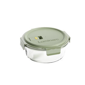 LC-CJJ1135 柏格高硼硅圆形玻璃保鲜盒1000ML