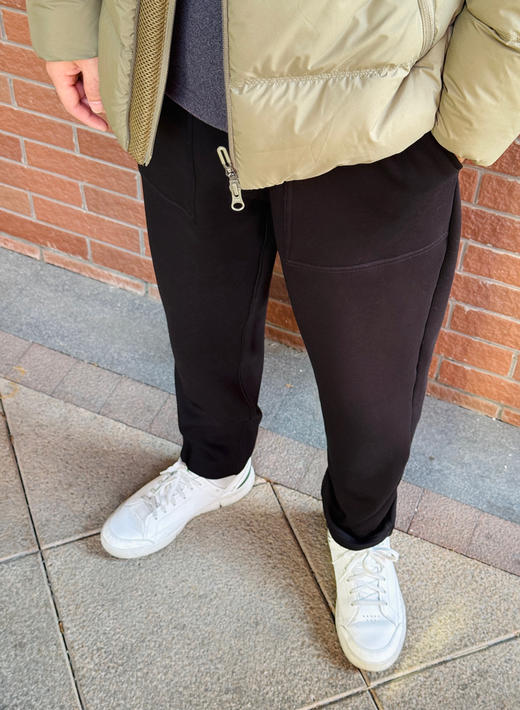 2025秋冬-精品好货！男士一体绒平口加绒卫裤/断码清仓不退换。看好再拍。 商品图1