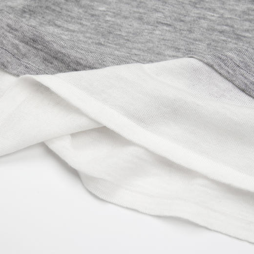 ROMI STUDIO100%水溶羊毛轻薄柔软假两件针织上衣 RWCASU6753 商品图5