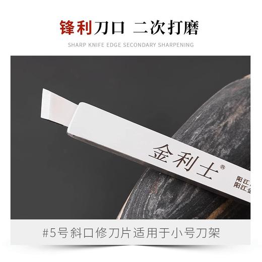 金利士修脚刀专用刀架 甲沟灰指甲一次性修脚刀片 修脚工具全套 商品图1