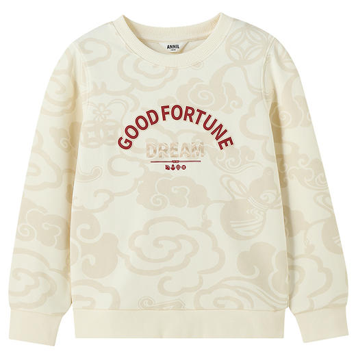 【实体店同款】男童圆领长袖卫衣春季新款安奈儿童装AB611013 商品图5