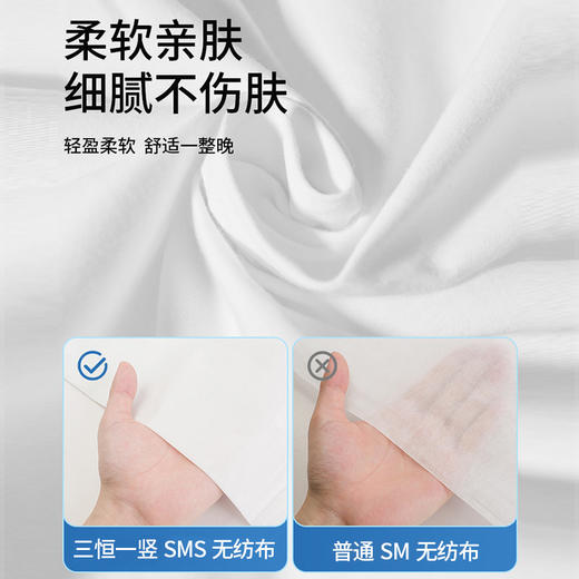 一次性床单双人旅行四件套三件套酒店专用被罩枕套旅游出差便携装 商品图2