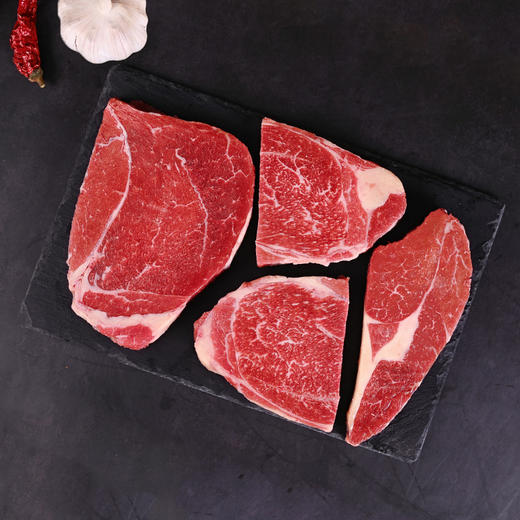 鲜会鲜和牛牛排：F1和牛西冷，肉块：保乐+米龙+板腱 生鲜不支持七天无理由 商品图2