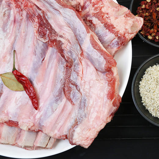 【原切】内蒙草原羊整肋排1kg 商品图2