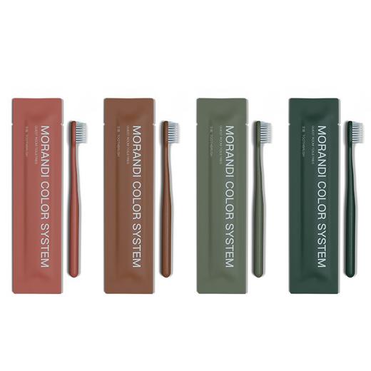 一次性牙刷带牙膏酒店宾馆民宿专用批发家用待客高档洗漱用品软毛 商品图4