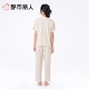 都市丽人女士睡衣水光棉家居服短袖长裤莫代尔套装LHC1F3 商品缩略图4
