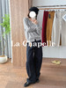 会员福利【显瘦弯刀裤】拉夏贝尔/La Chapelle莱赛尔+棉舒适有型兼具~遮胯显瘦时髦阔腿裤 商品缩略图3