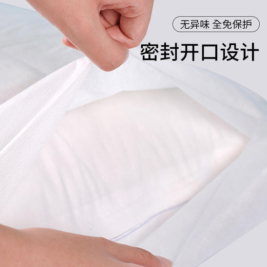 一次性枕头套无纺布加厚透气隔脏防尘酒店旅行便携宾馆专用枕巾 商品图3