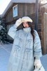 LNNNS 蓝色小清新羽绒服长款外套 21604 商品缩略图3