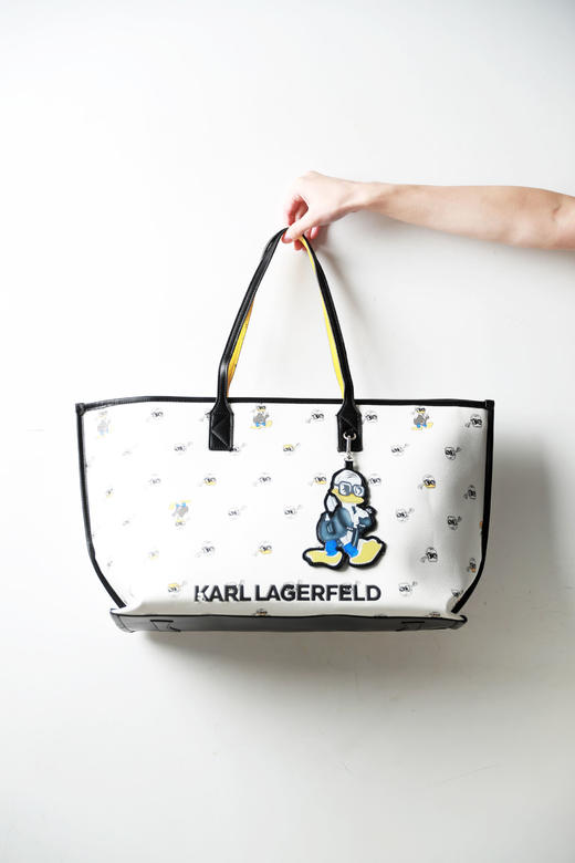 旅行包+手提包+托特包一起，公仔限定满印大容量法式包包C120360 商品图7