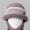 【YW】无忧购59元2件中老年人帽子女冬季新款妈妈婆婆帽老人奶奶老太太加绒保暖毛线帽241131（截单后3-5天发货) 商品缩略图3