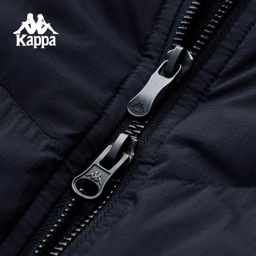 Kappa 运动羽绒服2025新款女短款立领休闲保暖宽松外套K0G22YY01 商品图3