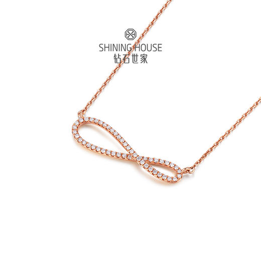 【甑选钻饰】【门店同款】钻石世家 爱无限系列 18K金钻石手链 爱无限手链（该产品为特价产品，不与店内任何优惠活动叠加，且不参与线下门店换款服务）预计3个工作日发货 商品图1